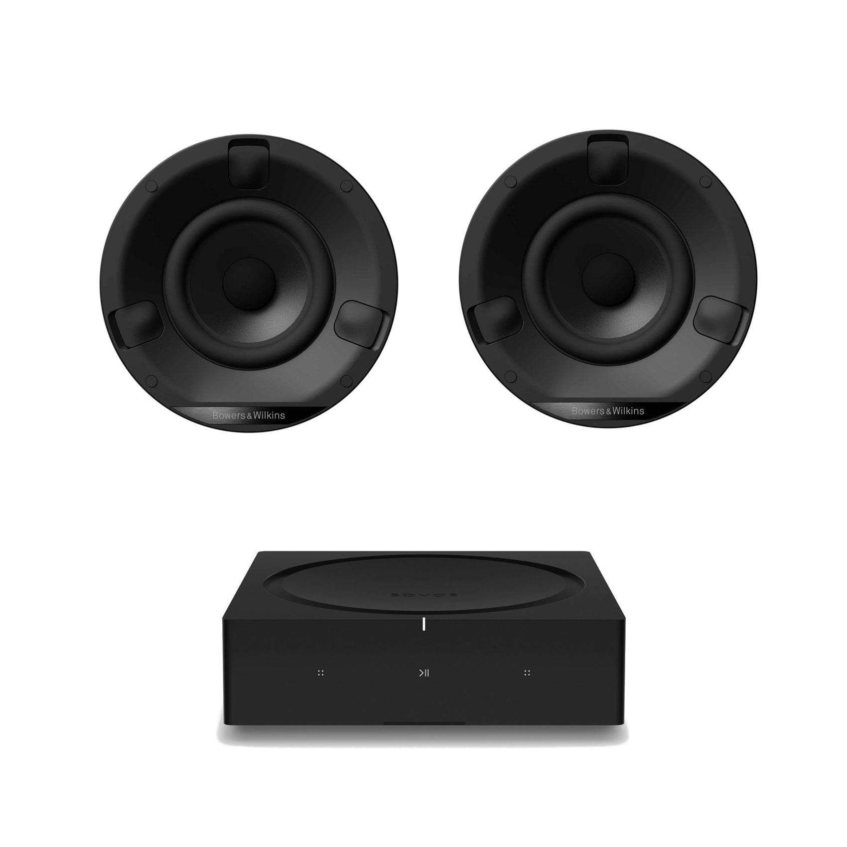 Sonos Amp  B&W CCM632 In Ceiling Speakers (Pair)