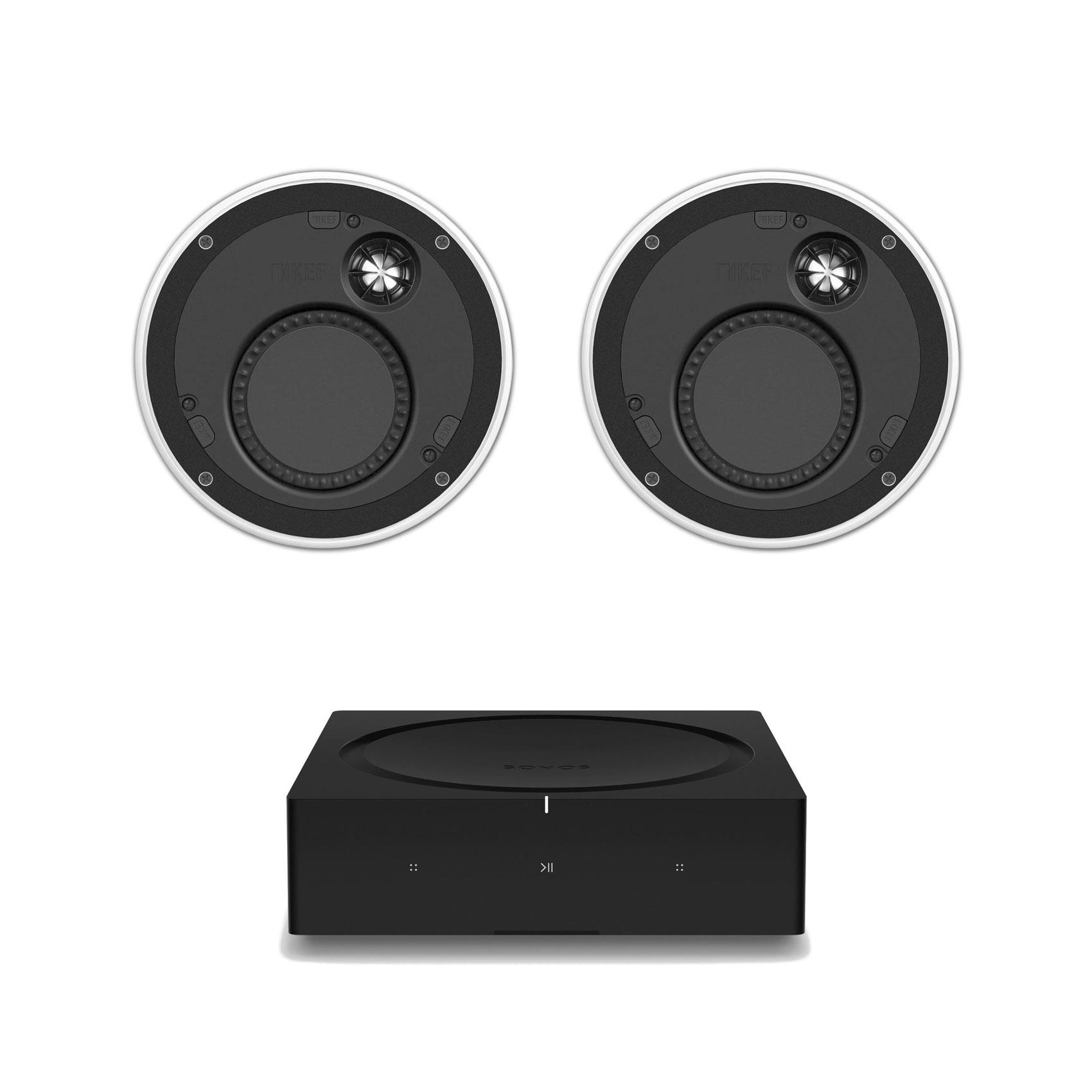 Sonos Amp <br>KEF Ci160TR In Ceiling Speakers (Pair)