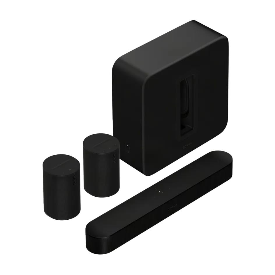 Sonos Beam (Gen 2) + Sonos Sub 4 + Era 100 SL (Pair)