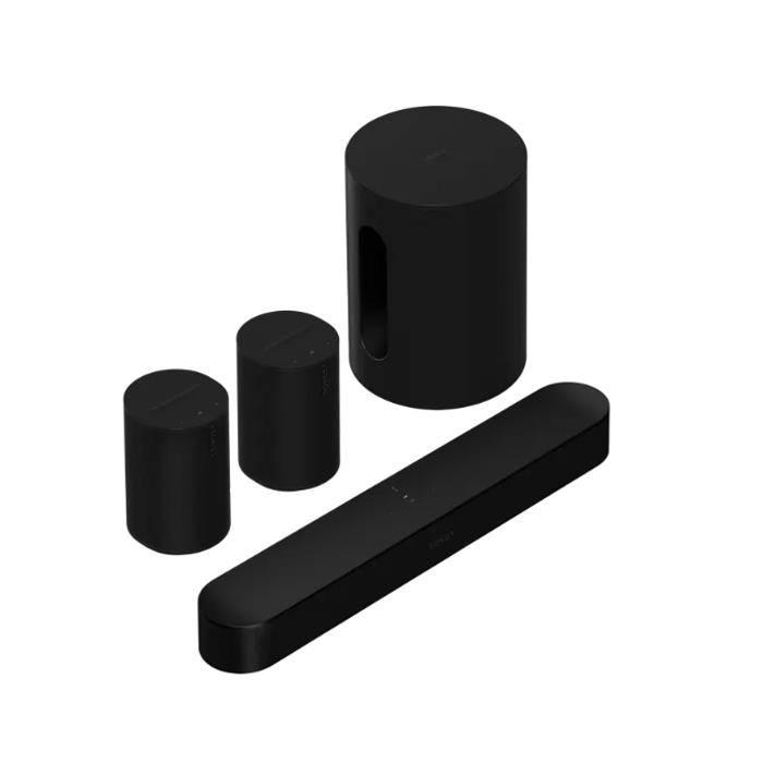 Sonos Beam (Gen 2) + Sonos Era 100 SL (Pair) + Sonos Sub Mini