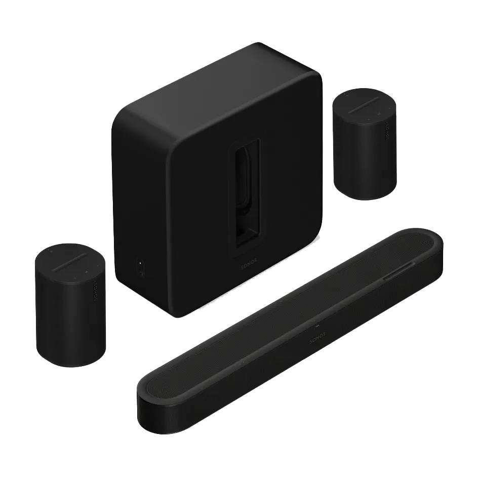 Sonos Beam Ultra + Sonos Sub 4 + Sonos Era 100 (Pair)
