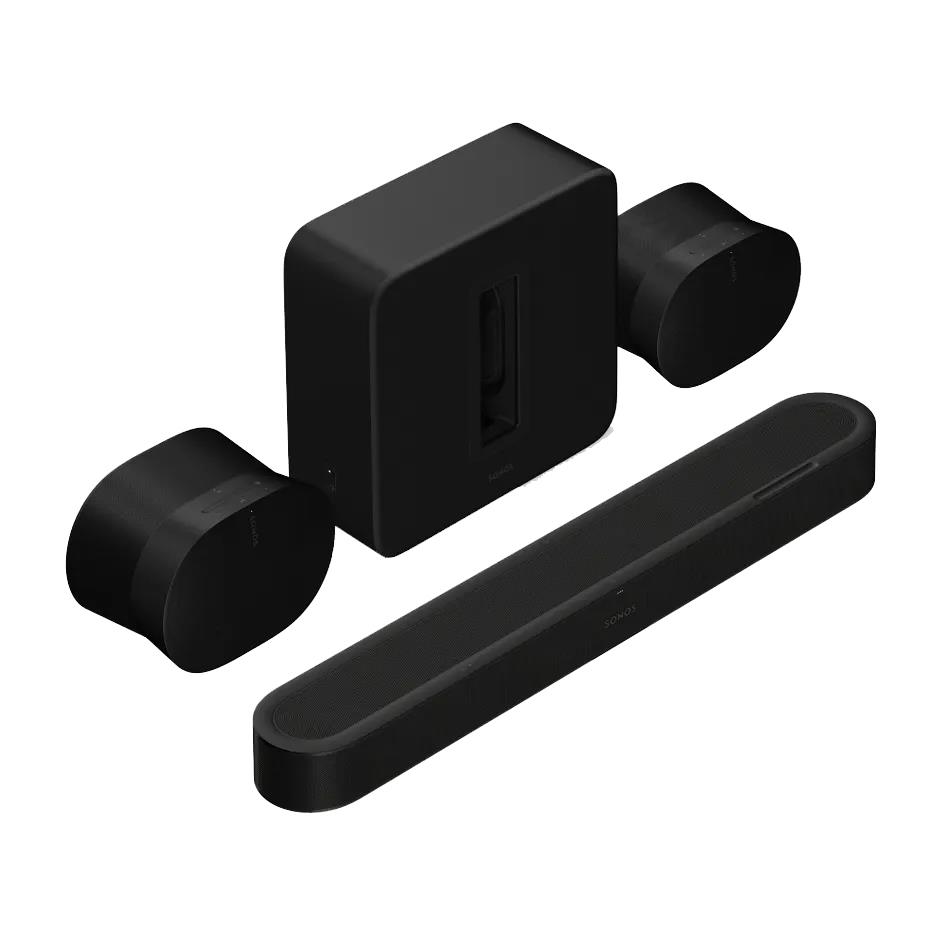 Sonos Beam Ultra + Sonos Sub 4 + Sonos Era 300 (Pair)