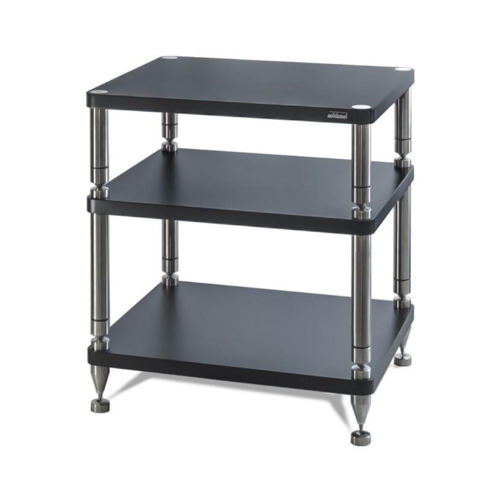 SolidSteel HY-3 (Flat Black) 3 Shelf Hi-Fi Rack