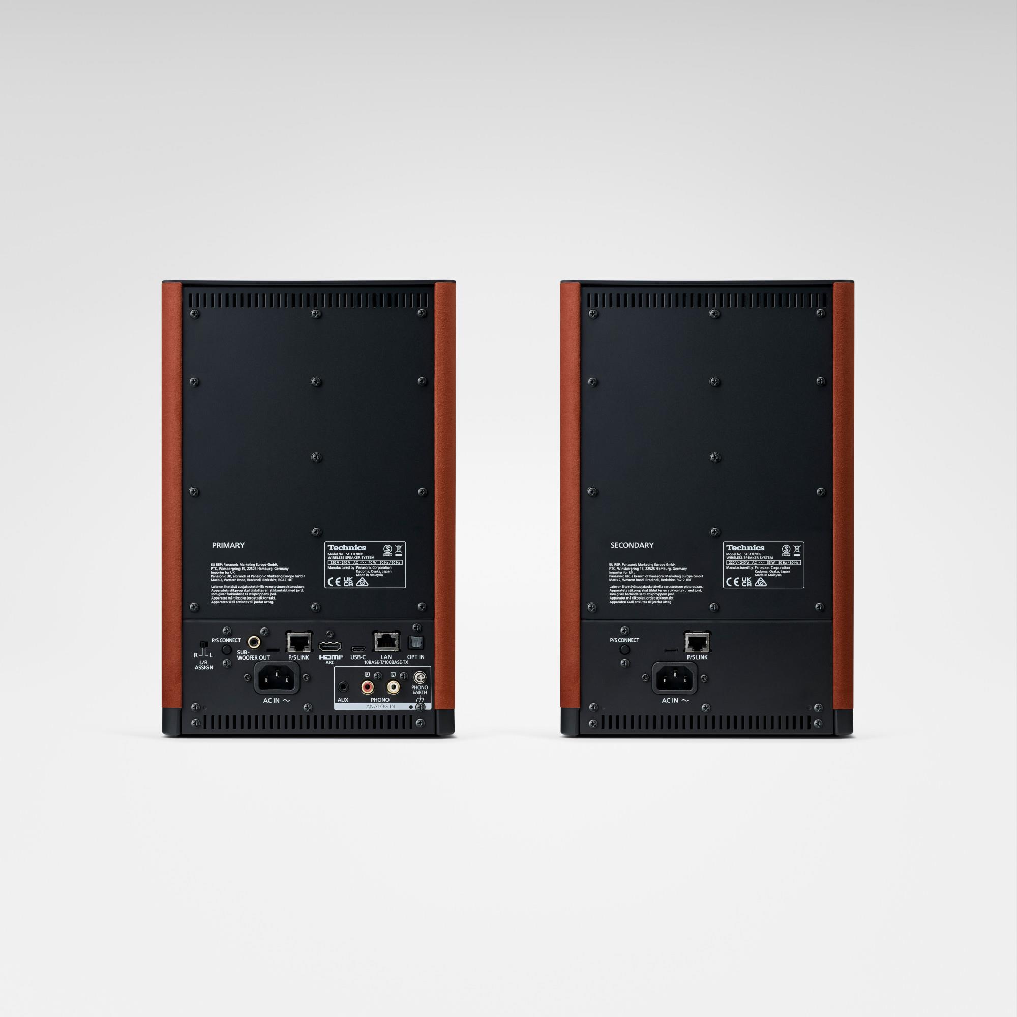 Technics SC-CX700<br>Wireless Speakers