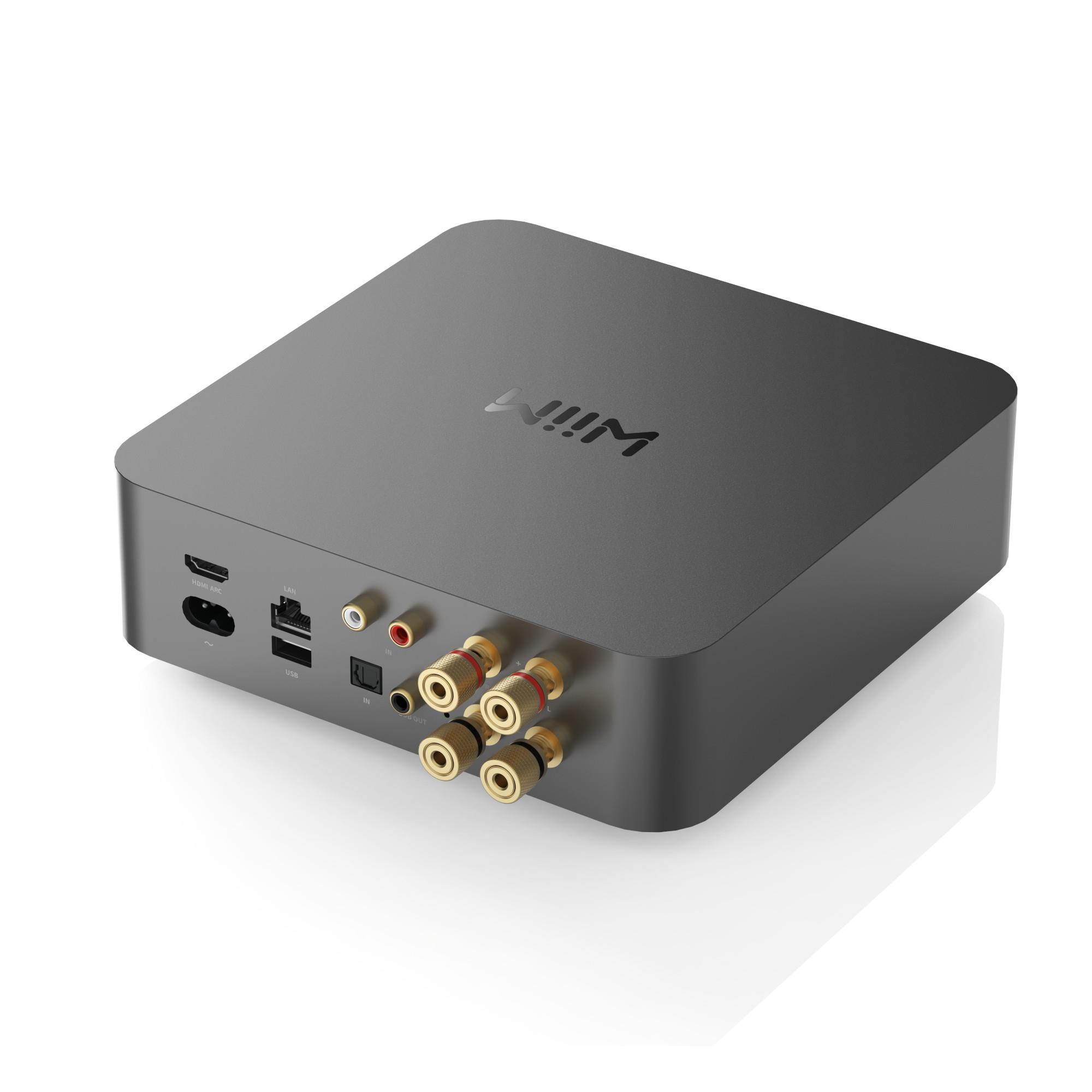 WiiM Amp Pro<br>Streaming Amplifier