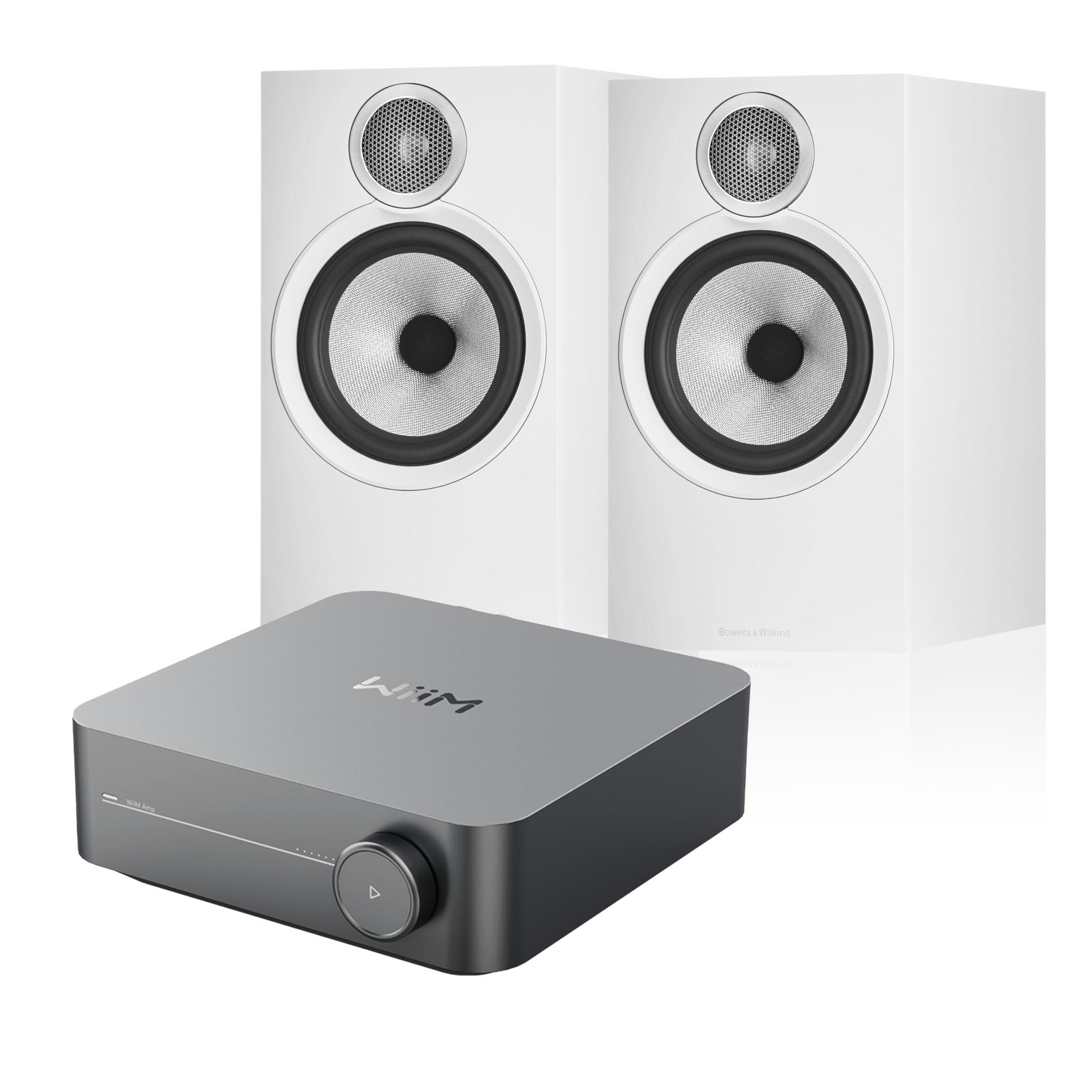 Wiim Amp<br>Bowers & Wilkins 606 S3 Speakers