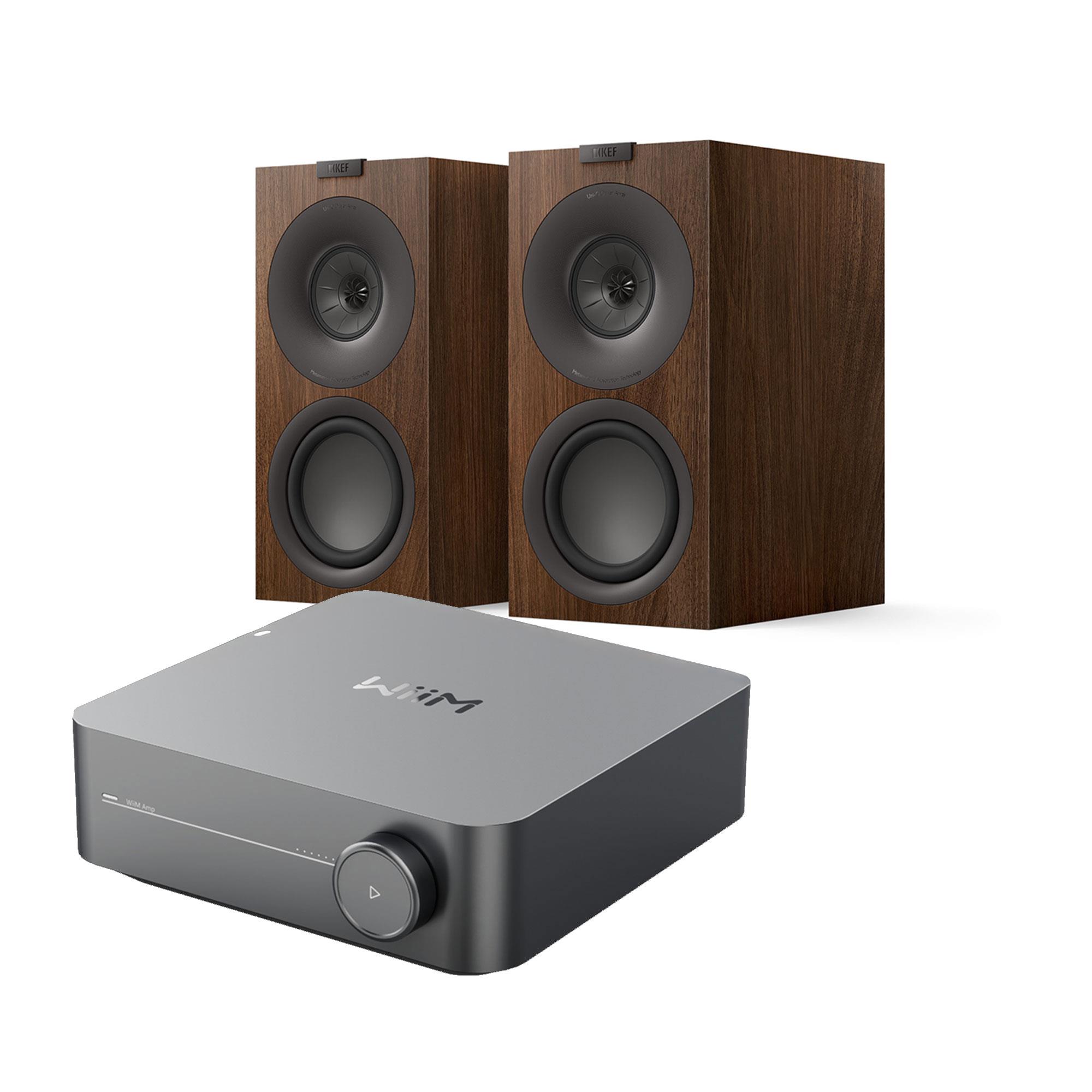 Wiim Amp<br>KEF Q Concerto Meta Speakers
