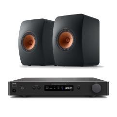 Kef ls50 amplifier hot sale pairing