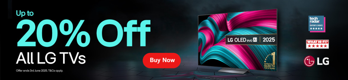 Save 20% On Selected LG OLED TV