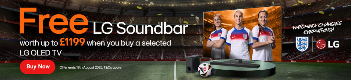 Free Soundbar On Elected LG OLED TVs