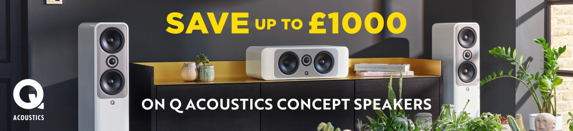 Save Up To £1,000 On Q Acoustics Concept Speakers