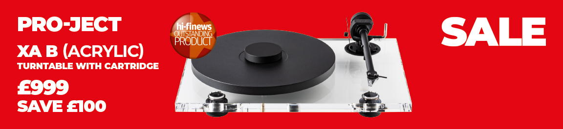 Pro-Ject XA B Turntable Now Only £999 Save £100