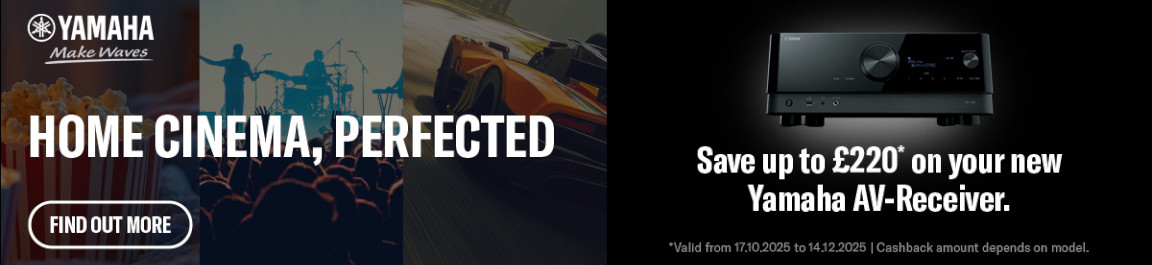 Claim Up To £220 Cashback On Selected Yamaha Products 
