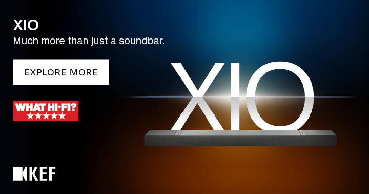 The New KEF XIO Soundbar