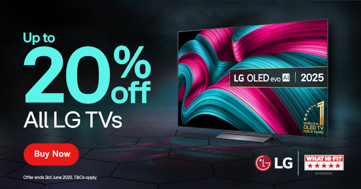 Save 20% On Selected LG OLED TV