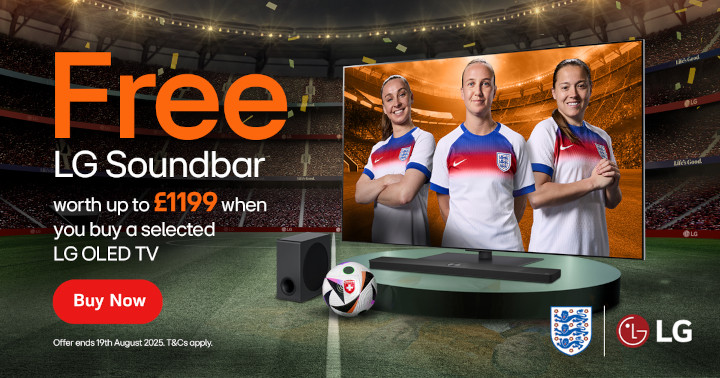 Free Soundbar On Elected LG OLED TVs