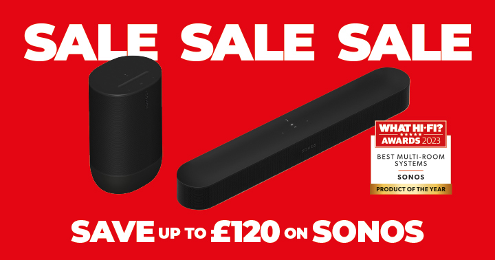 Save Up To £120 On Sonos