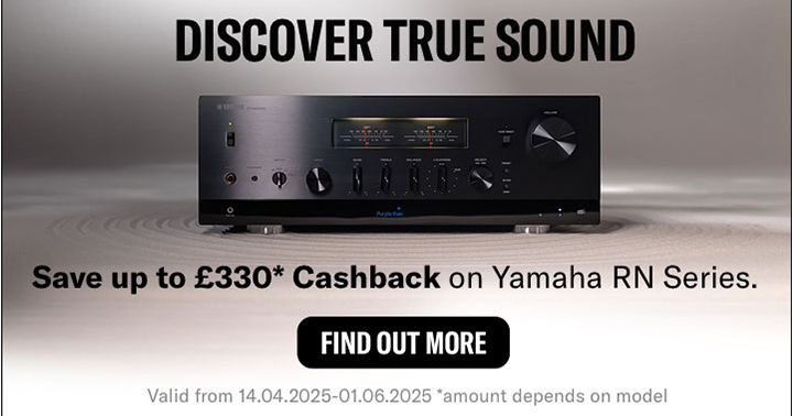 Claim Up To £330 Cash Back On Selcected Yamaha Products