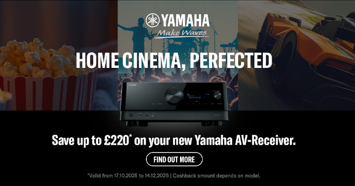 Claim Up To £220 Cashback On Selected Yamaha Products 