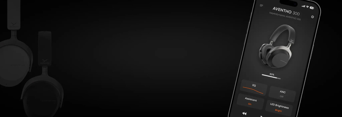 Beyerdynamic Aventho 300 Wireless over-ear headphones with ANC, Dolby Atmos and head tracking