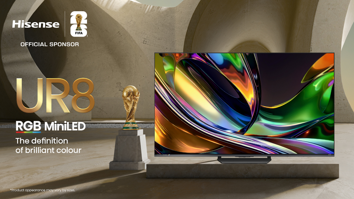 Hisense UR8STUK RGB MiniLED 180Hz 4K Ultra HD AI Smart TV with Freely