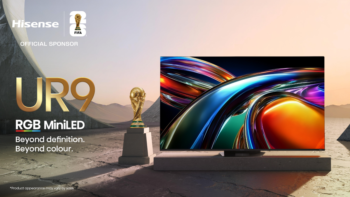 Hisense UR9STUK RGB MiniLED 170Hz 4K Ultra HD AI Smart TV with Freely