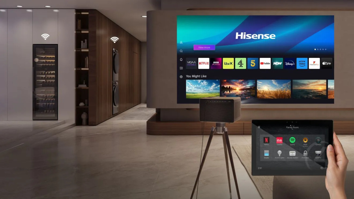 Hisense XR10 4K DLP Laser Projector