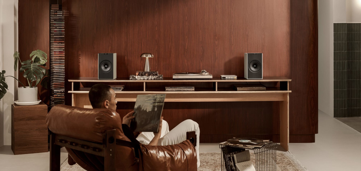 KEF Coda W All-In-One Wireless HiFi Speakers