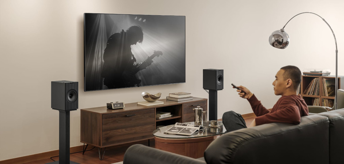 KEF Coda W All-In-One Wireless HiFi Speakers