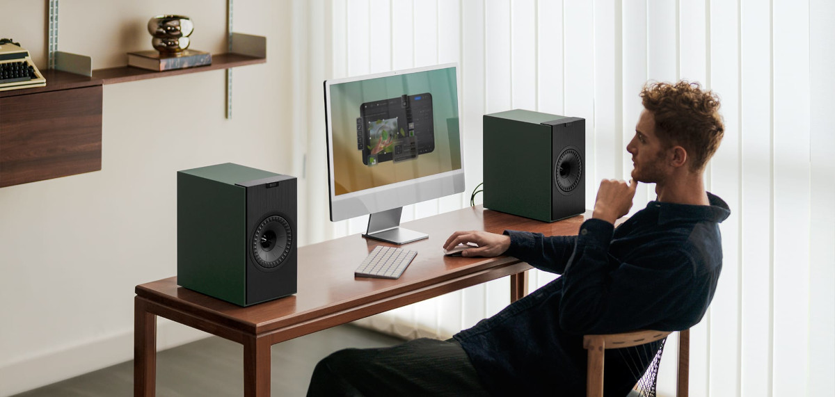 KEF Coda W All-In-One Wireless HiFi Speakers