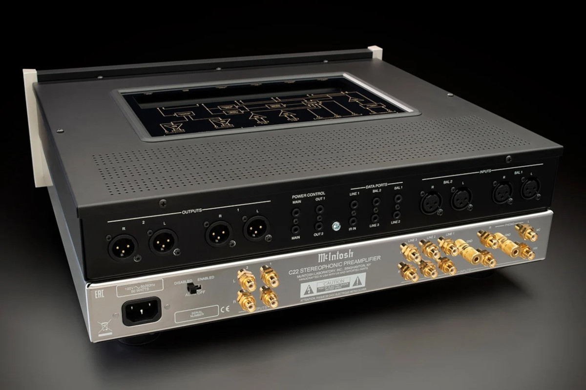 McIntosh C22 2-Channel Vacuum Tube Preamplifier Mk V