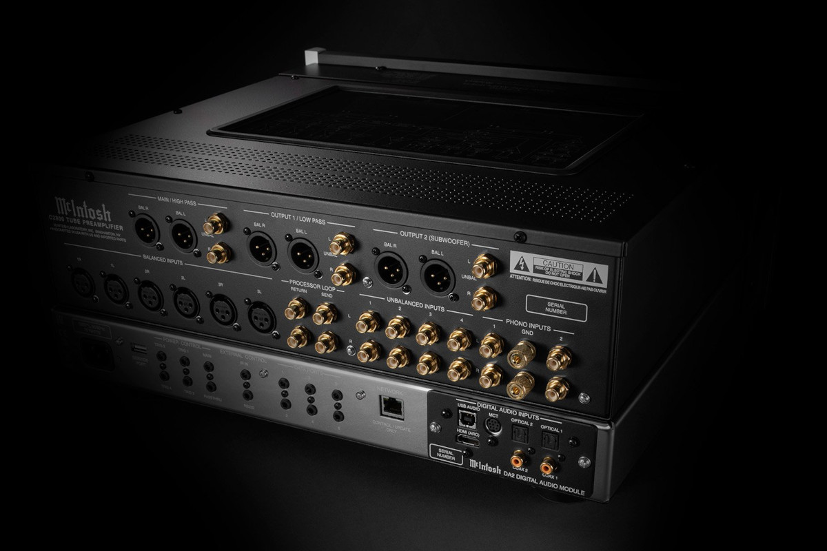 C2800 2-Channel Vacuum Tube Preamplifier