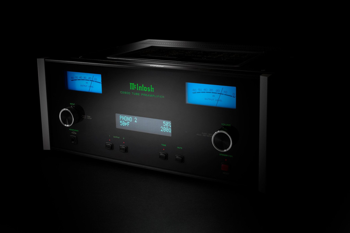 C2800 2-Channel Vacuum Tube Preamplifier