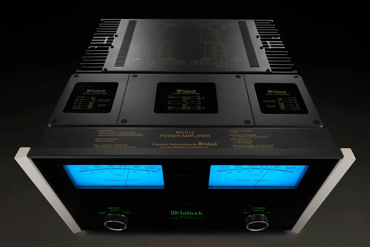 Mcintosh MC312 2-Channel Solid State Amplifier