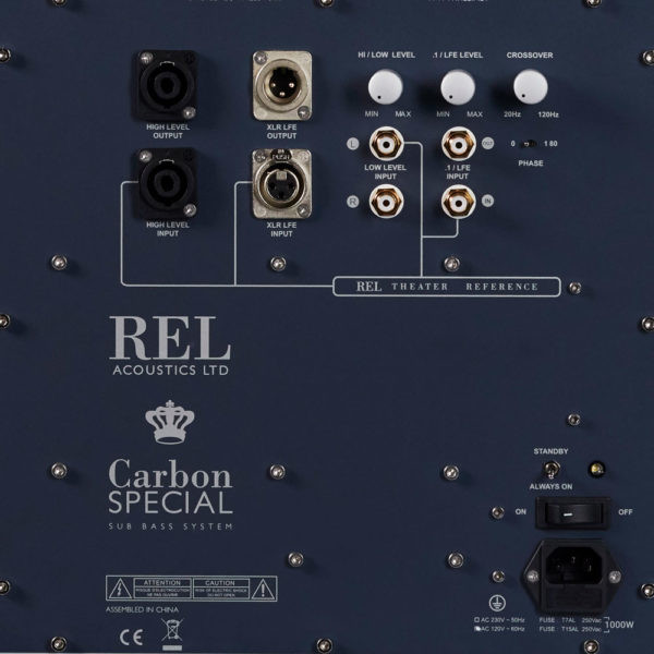 Rel Acoustics Carbon Special Subwoofer